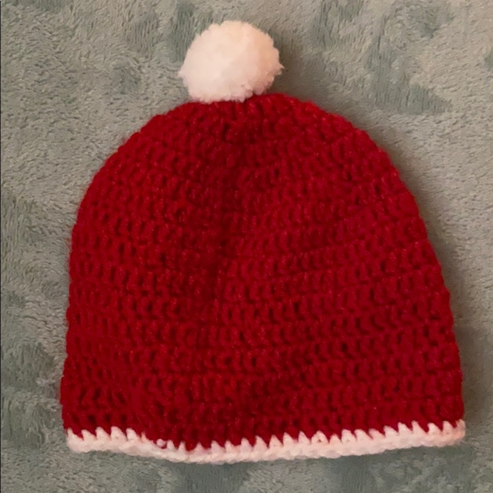 Handmade newborn beanie